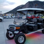 Findlay Customs Toyota FJ Golf Cart at Findlay Toyota Flagstaff