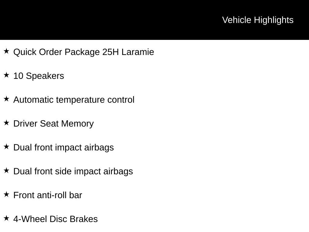 2020 RAM 1500 Laramie