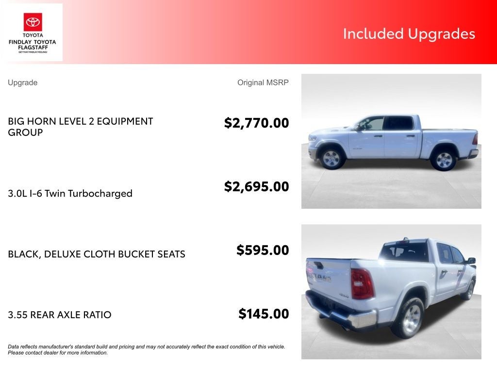 2025 RAM 1500 Big Horn/Lone Star