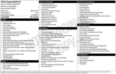 2024 Toyota RAV4 LE