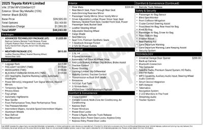 2025 Toyota RAV4 Limited