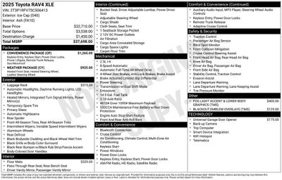 2025 Toyota RAV4 XLE