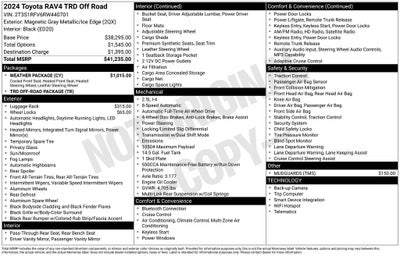 2024 Toyota RAV4 TRD Off Road