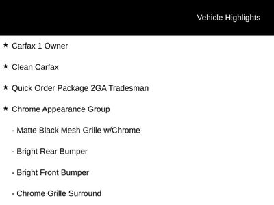 2022 RAM 2500 Tradesman