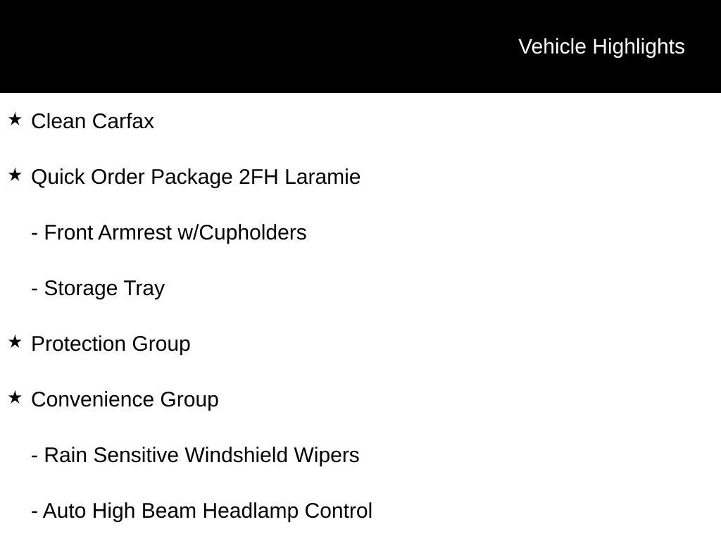 2016 RAM 2500 Laramie