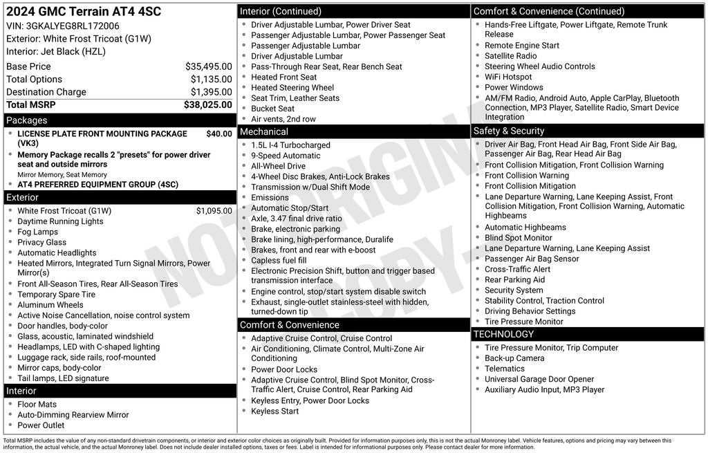 2024 GMC Terrain AT4
