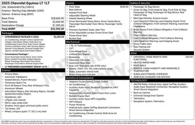 2025 Chevrolet Equinox LT