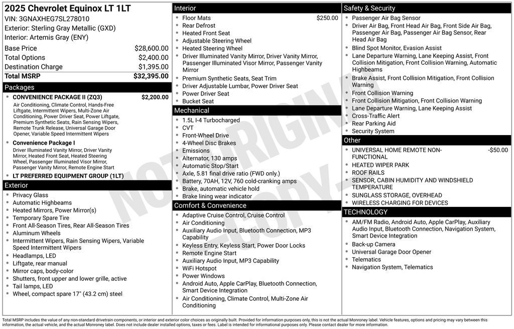 2025 Chevrolet Equinox LT