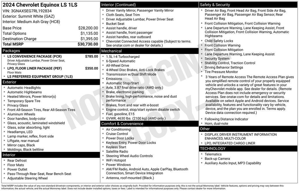 2024 Chevrolet Equinox LS