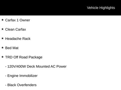2020 Toyota Tacoma TRD Off-Road V6