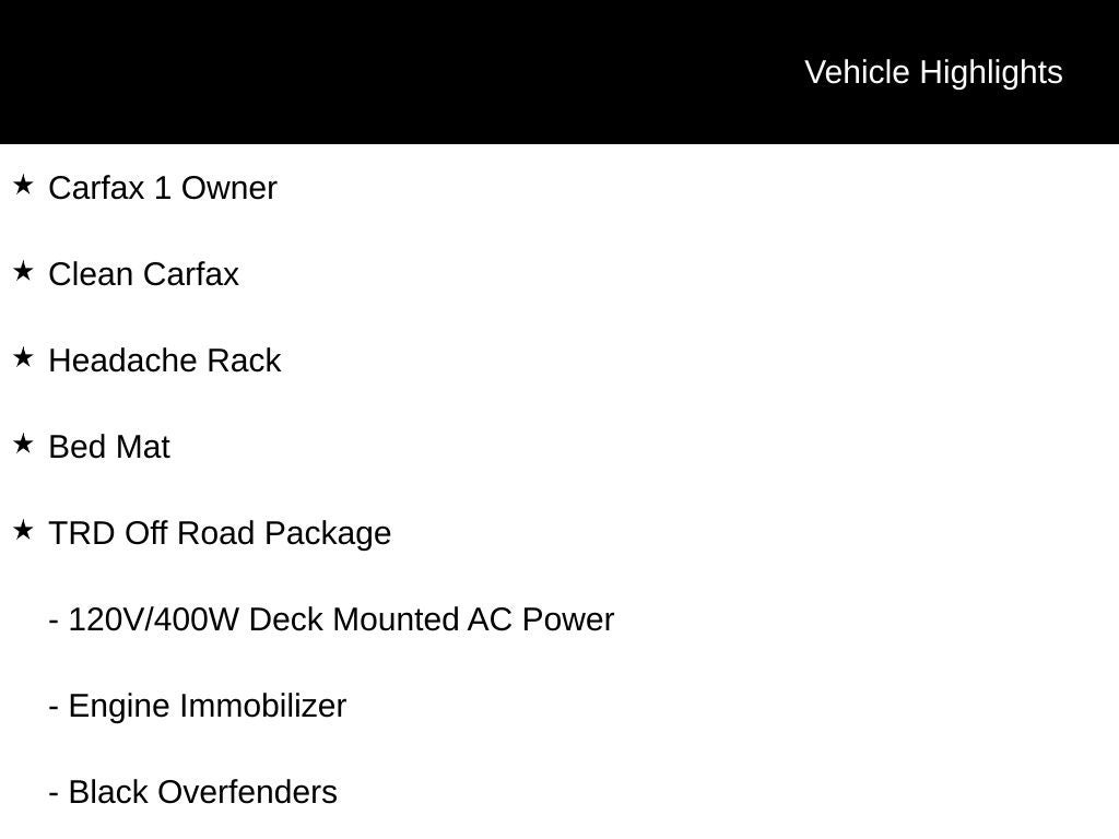 2020 Toyota Tacoma TRD Off-Road V6