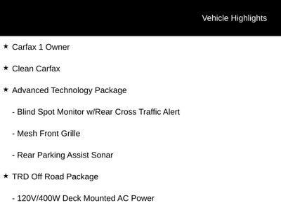 2020 Toyota Tacoma TRD Off-Road V6