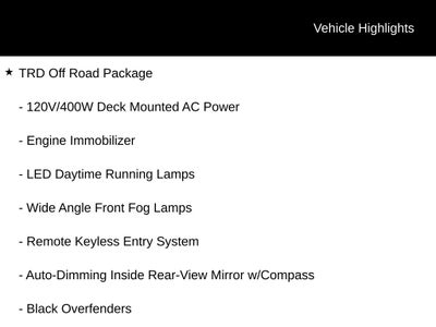 2019 Toyota Tacoma TRD Off-Road V6
