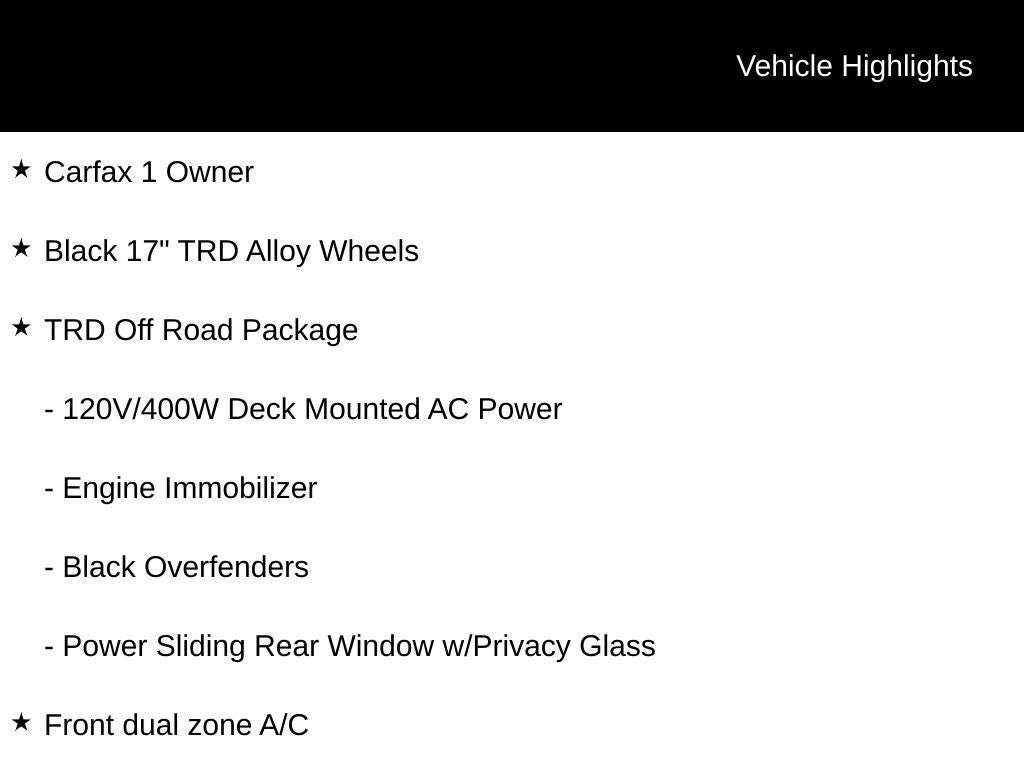 2021 Toyota Tacoma TRD Off-Road V6