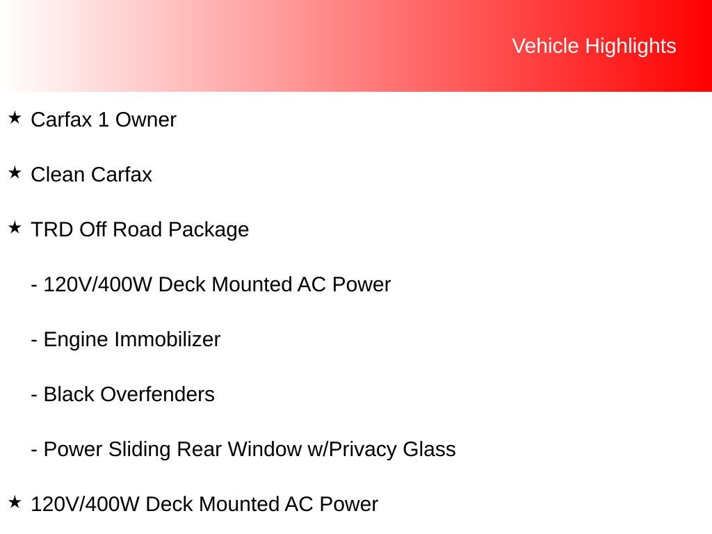 2023 Toyota Tacoma TRD Off-Road V6
