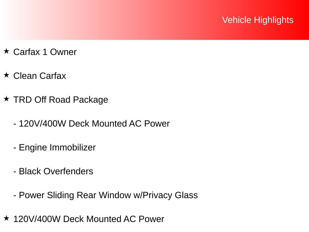 2023 Toyota Tacoma TRD Off-Road V6