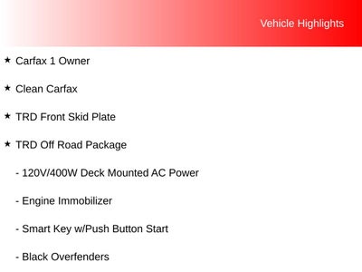 2022 Toyota Tacoma TRD Off-Road V6