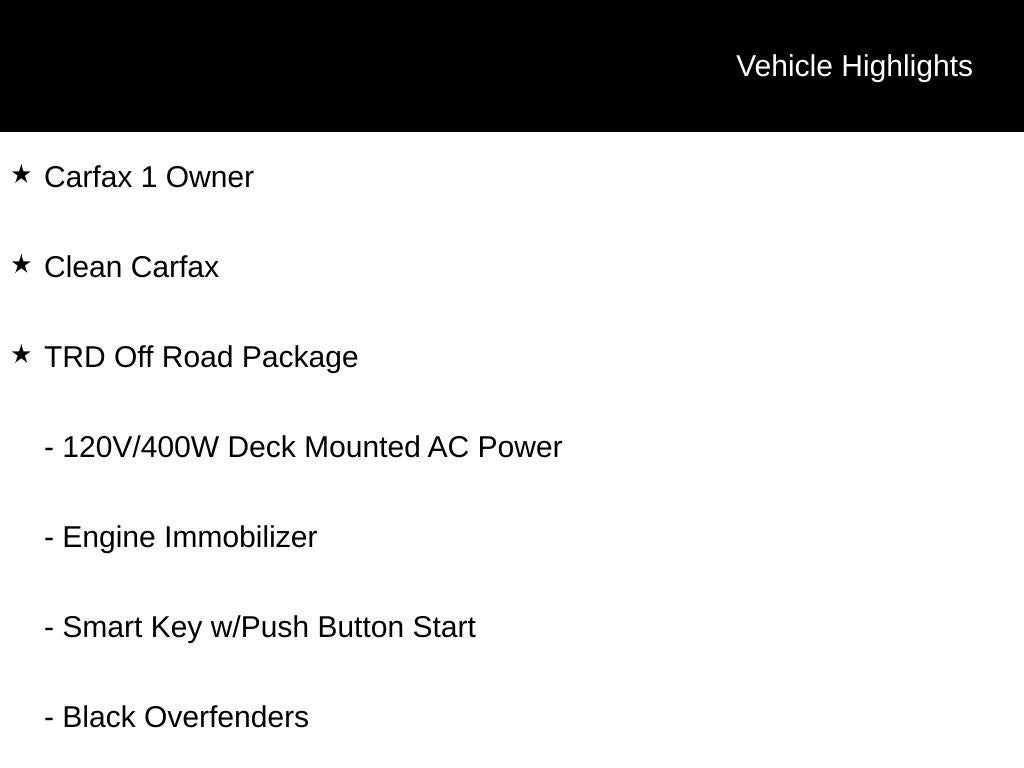 2021 Toyota Tacoma TRD Off-Road V6