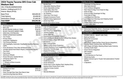 2024 Toyota Tacoma SR5