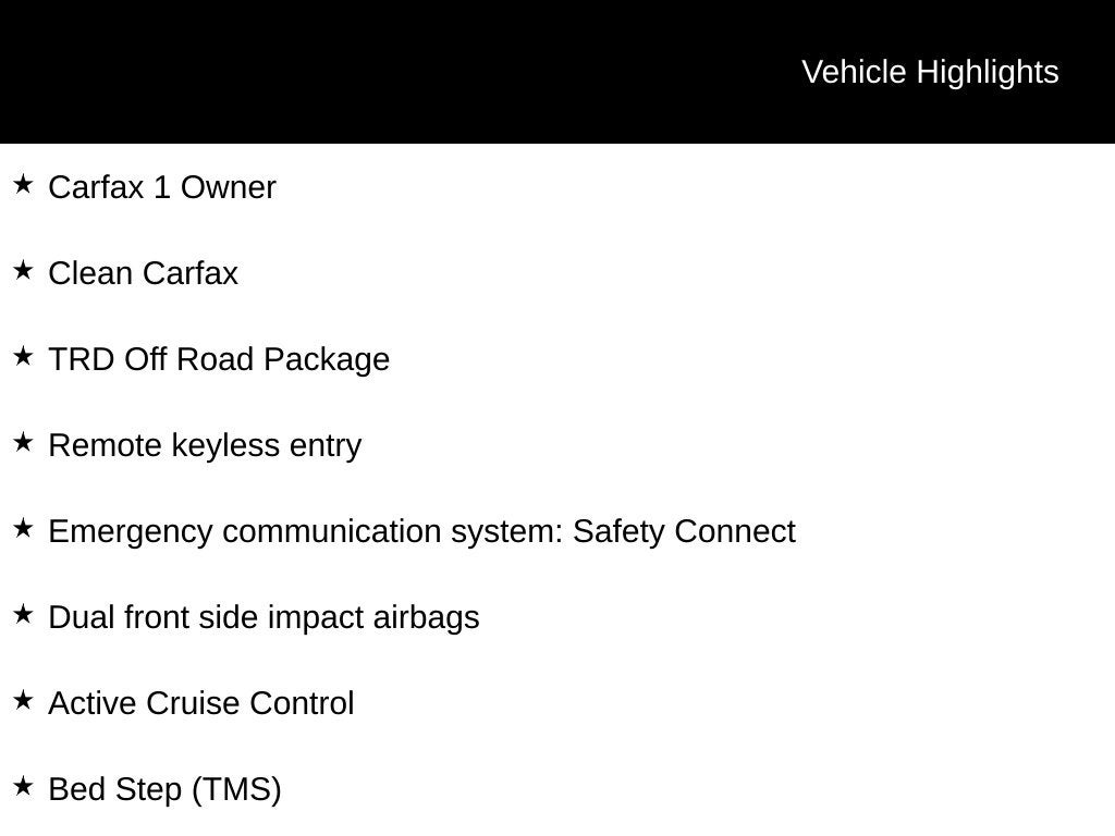 2025 Toyota Tacoma TRD Off-Road