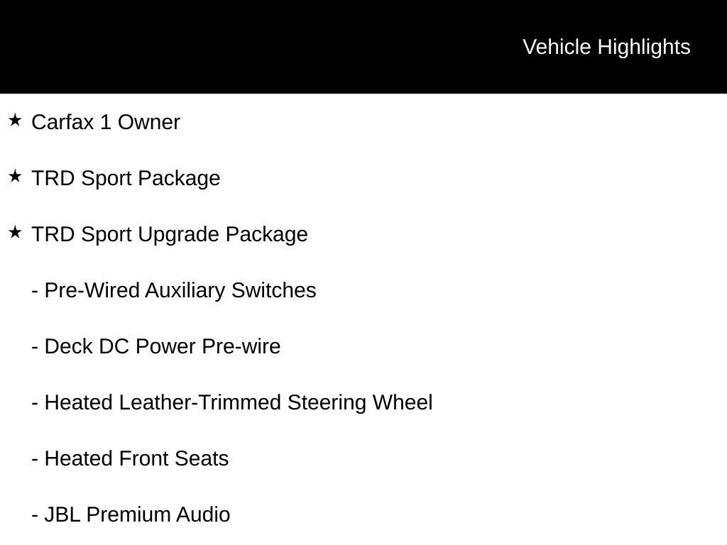 2024 Toyota Tacoma TRD Sport