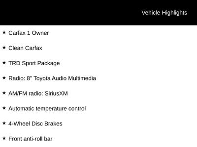 2025 Toyota Tacoma TRD Sport
