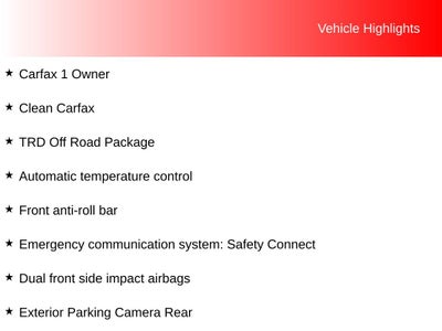 2025 Toyota Tacoma TRD Off-Road