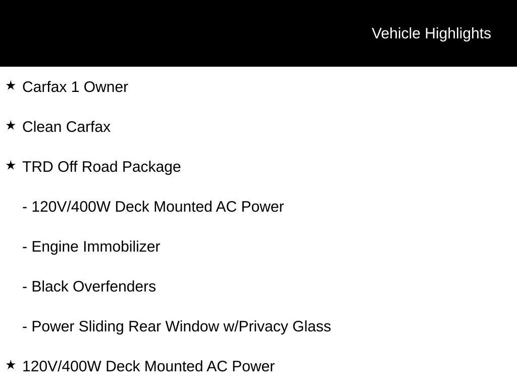 2023 Toyota Tacoma TRD Off-Road V6