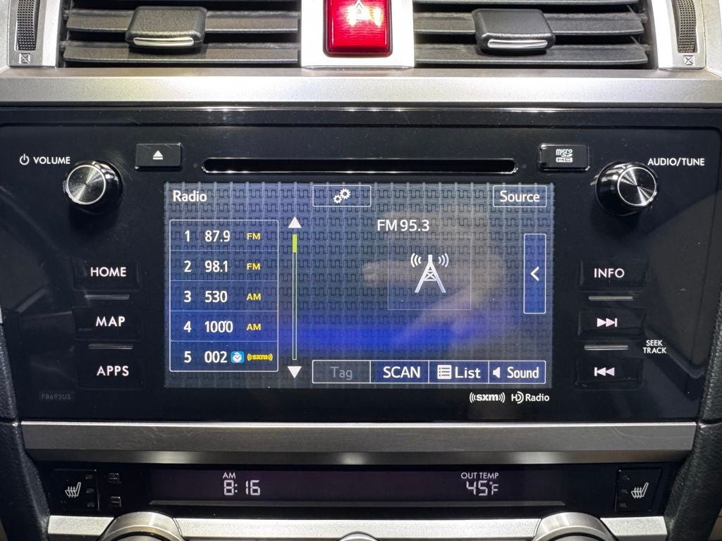 2016 Subaru Outback 3.6R Limited