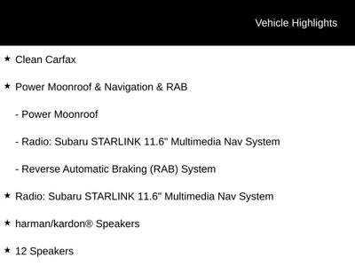 2024 Subaru Outback Wilderness