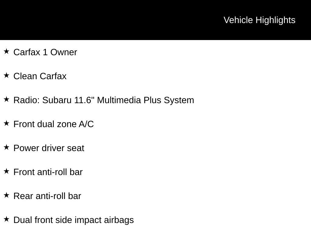 2026 Subaru Ascent Premium