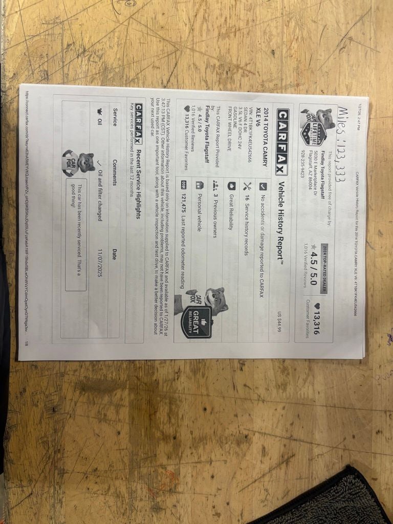 2014 Toyota Camry XLE