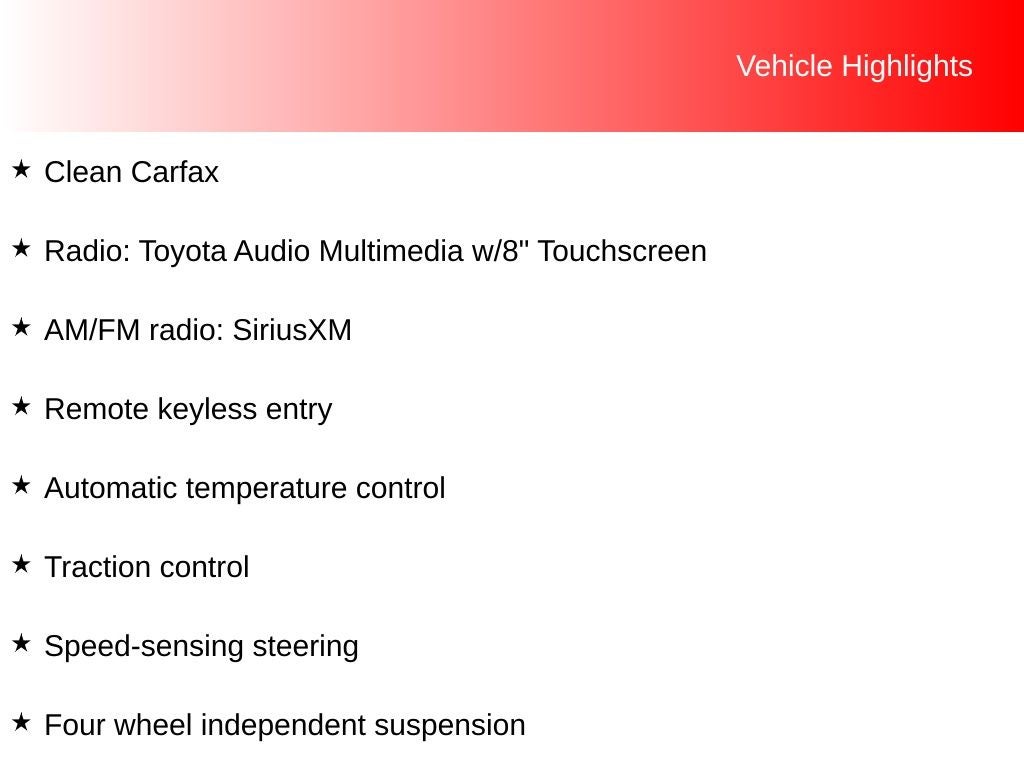 2025 Toyota Camry LE