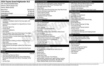 2024 Toyota Grand Highlander XLE