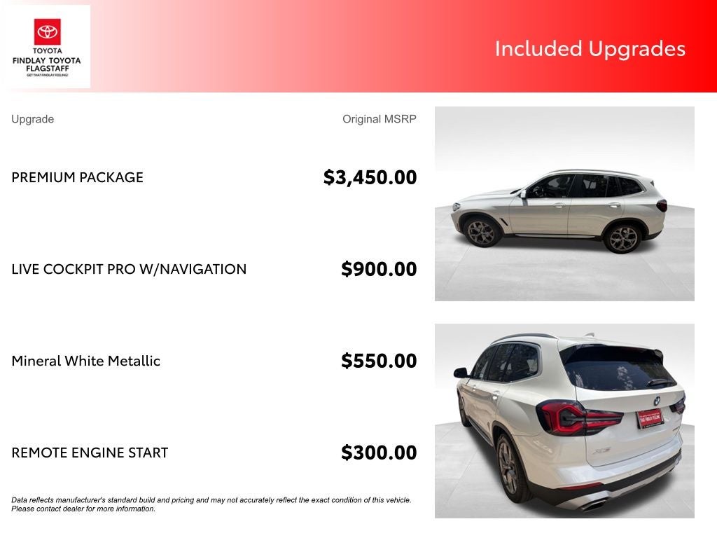 2022 BMW X3 sDrive30i