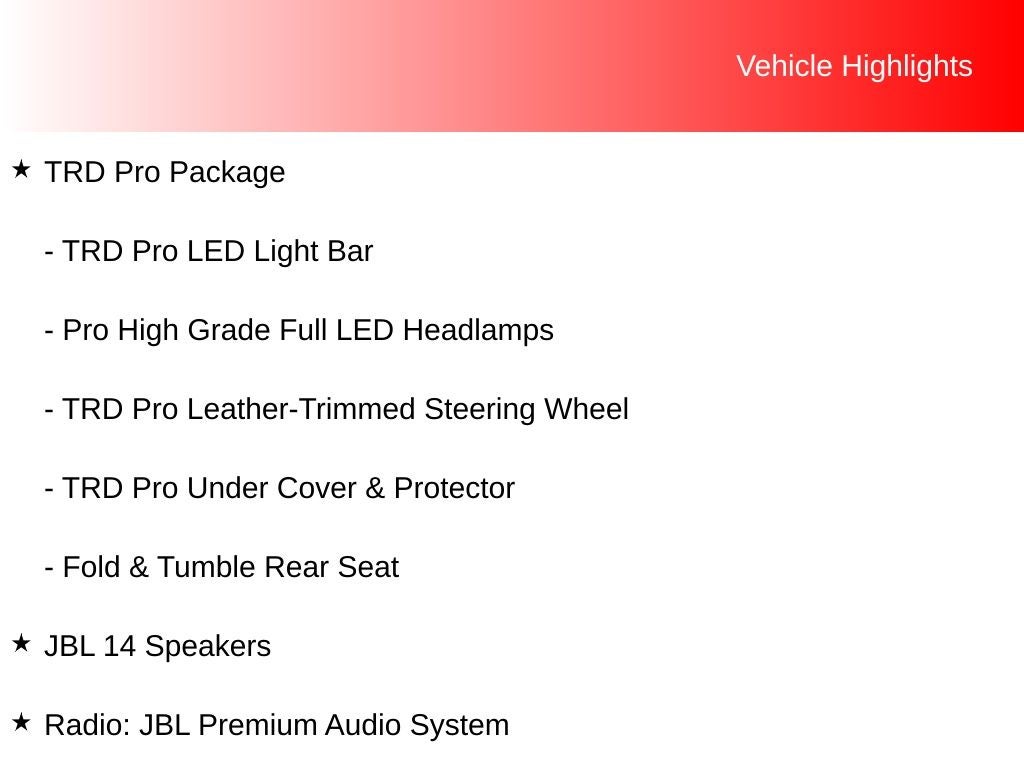 2024 Toyota Sequoia TRD Pro