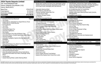 2024 Toyota Sequoia Limited