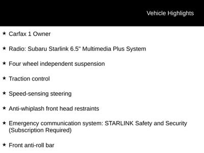 2022 Subaru Forester Premium