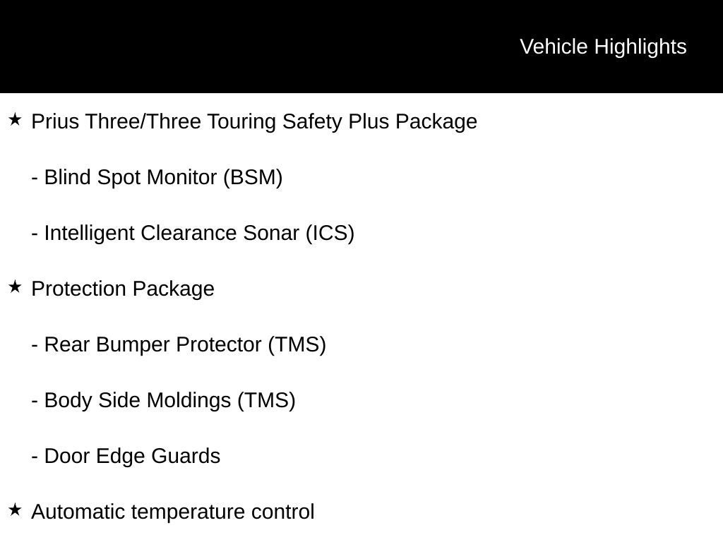 2018 Toyota Prius Three