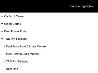 2024 Toyota 4Runner TRD Pro