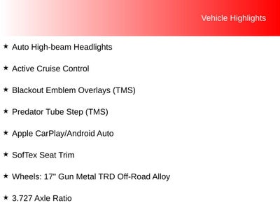 2024 Toyota 4Runner TRD Off-Road Premium