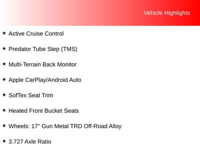 2024 Toyota 4Runner TRD Off-Road Premium