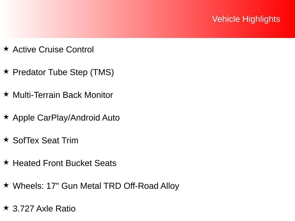 2024 Toyota 4Runner TRD Off-Road Premium