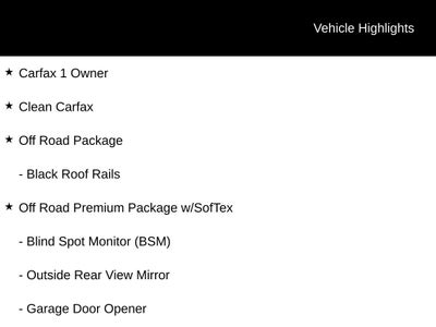 2022 Toyota 4Runner TRD Off-Road Premium
