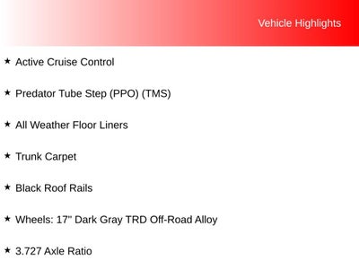 2022 Toyota 4Runner Trail