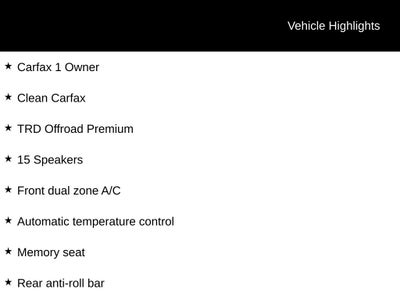 2025 Toyota 4Runner TRD Off-Road Premium