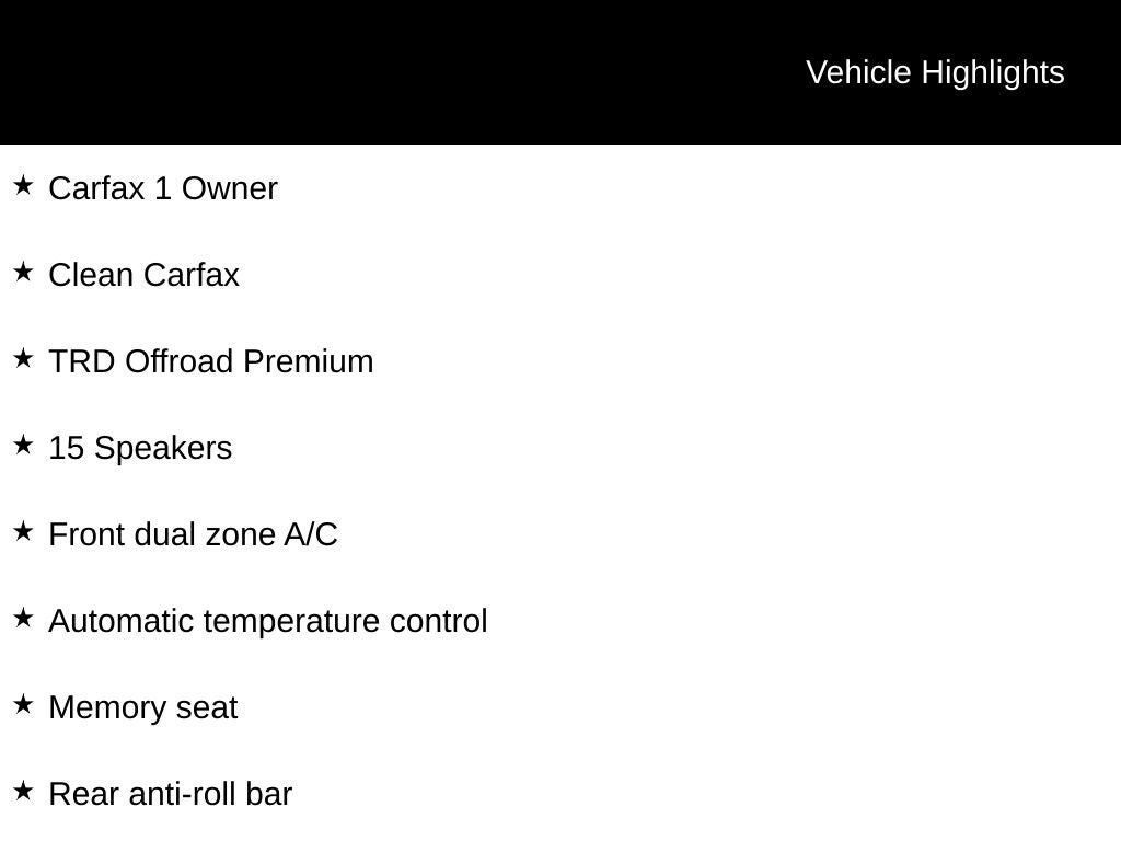 2025 Toyota 4Runner TRD Off-Road Premium