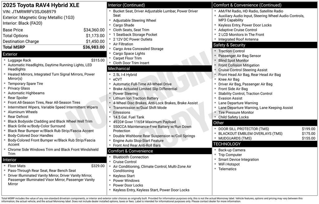 2025 Toyota RAV4 Hybrid XLE