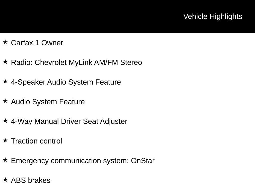 2016 Chevrolet Spark LS