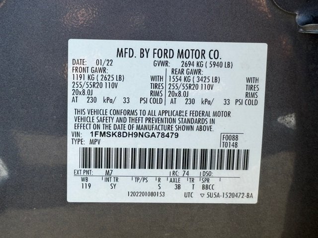 2022 Ford Explorer XLT